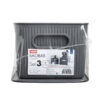 TATAY 7010814 SET 3 CESTAS 5L +2X1,5L + TAPA BAOBAB GRIS ANTRACITA - Imagen 2