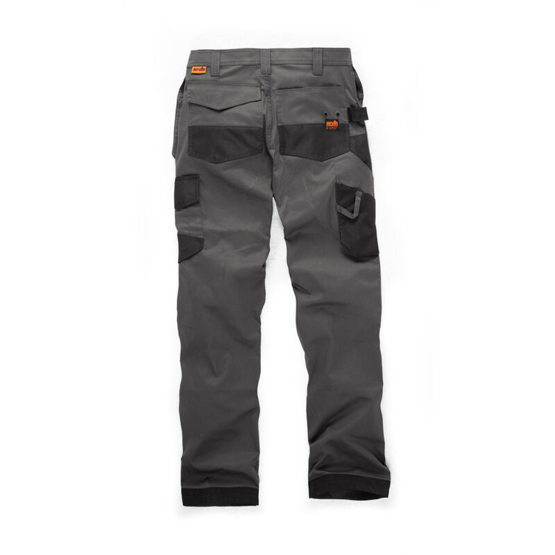 Scruffs - Pantalón Trade Flex, color gris Talla 46 S - Imagen 2