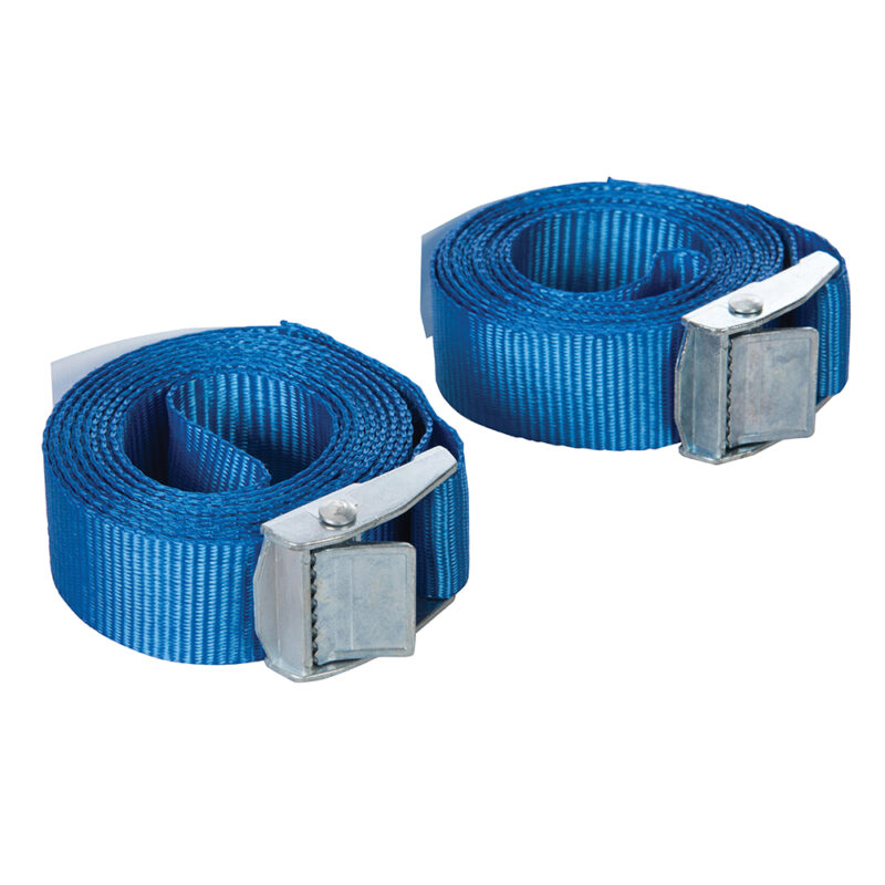 Silverline - Correas de amarre con hebilla, 2,5 m x 25 mm, 2 pzas 2,5 m x 25 mm