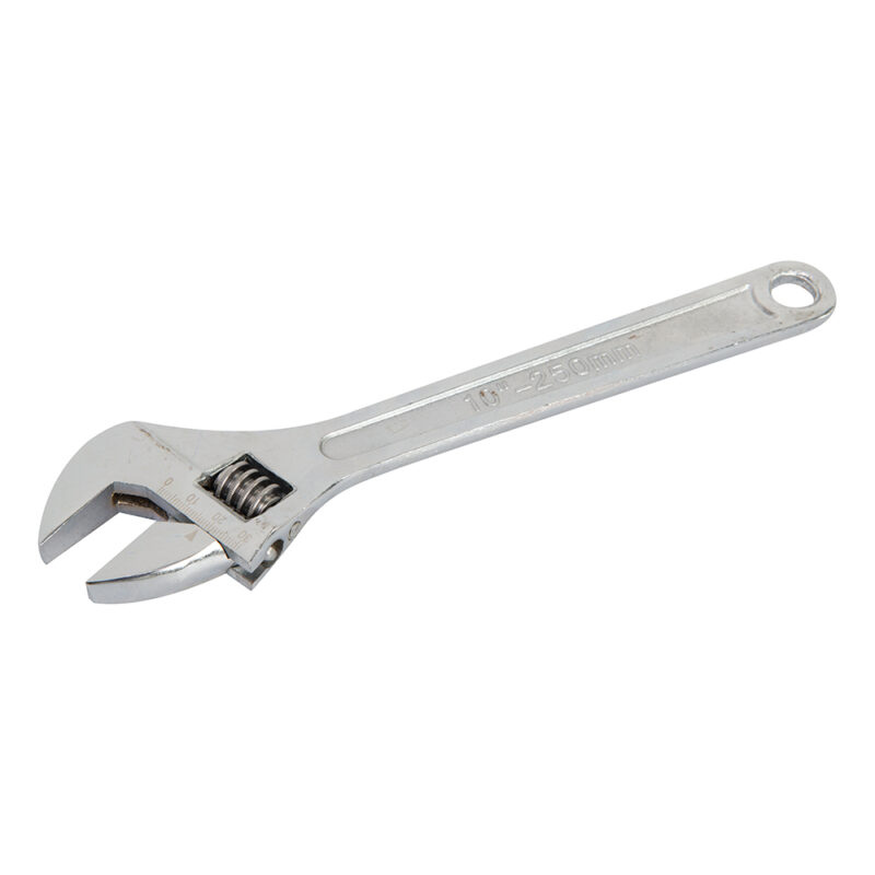 Silverline - Llave inglesa ajustable Longitud: 250 mm/Apertura: 27 mm