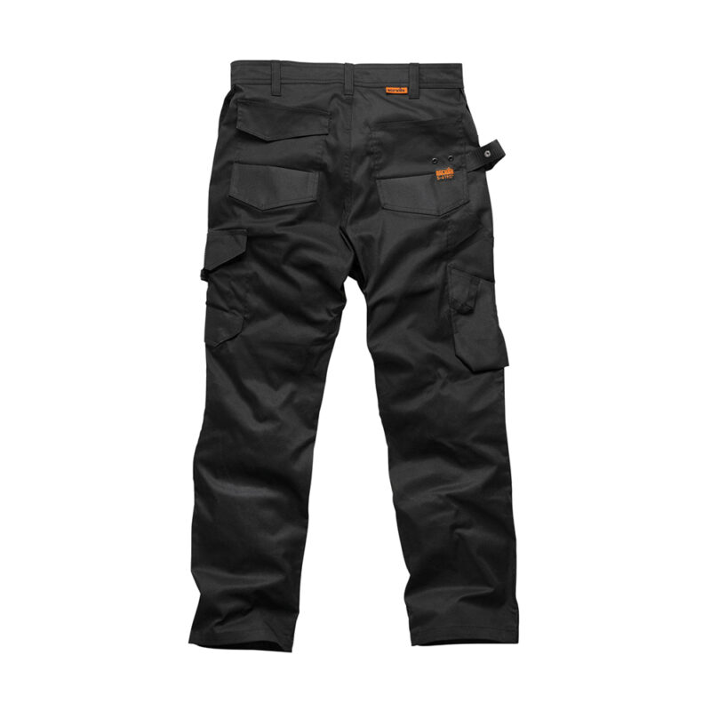 Scruffs - Pantalón Trade Flex, color negro Talla 38 R - Imagen 2