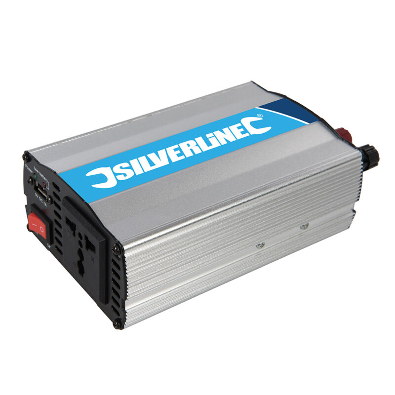 Silverline - Inversor, 12 V 300 W (una toma)