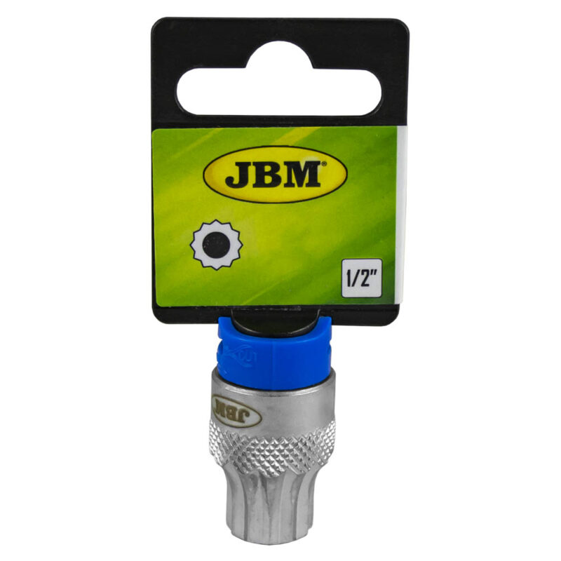 JBM PUNTA DE 1/2" 12 CANTOS INVIOLABLE M20 - Imagen 2