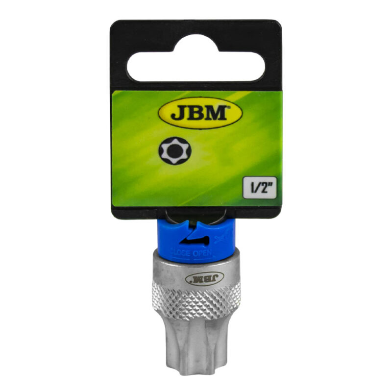 JBM PUNTA DE 1/2" TORX INVIOLABLE T60 - Imagen 2