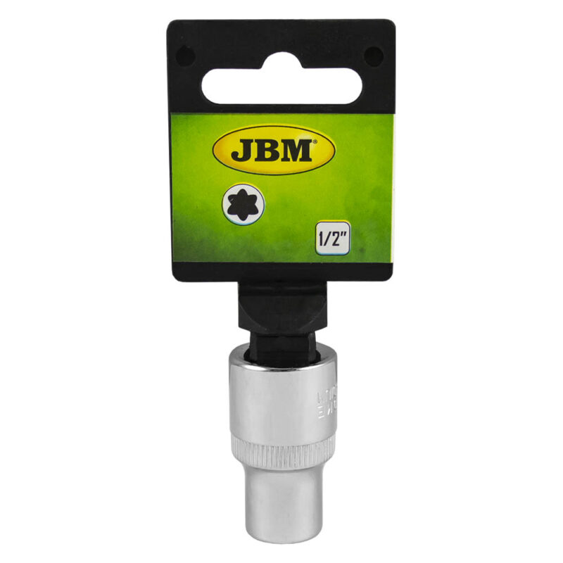 JBM VASO DE 1/2" TORX (TX) E11 CROMADO - Imagen 2