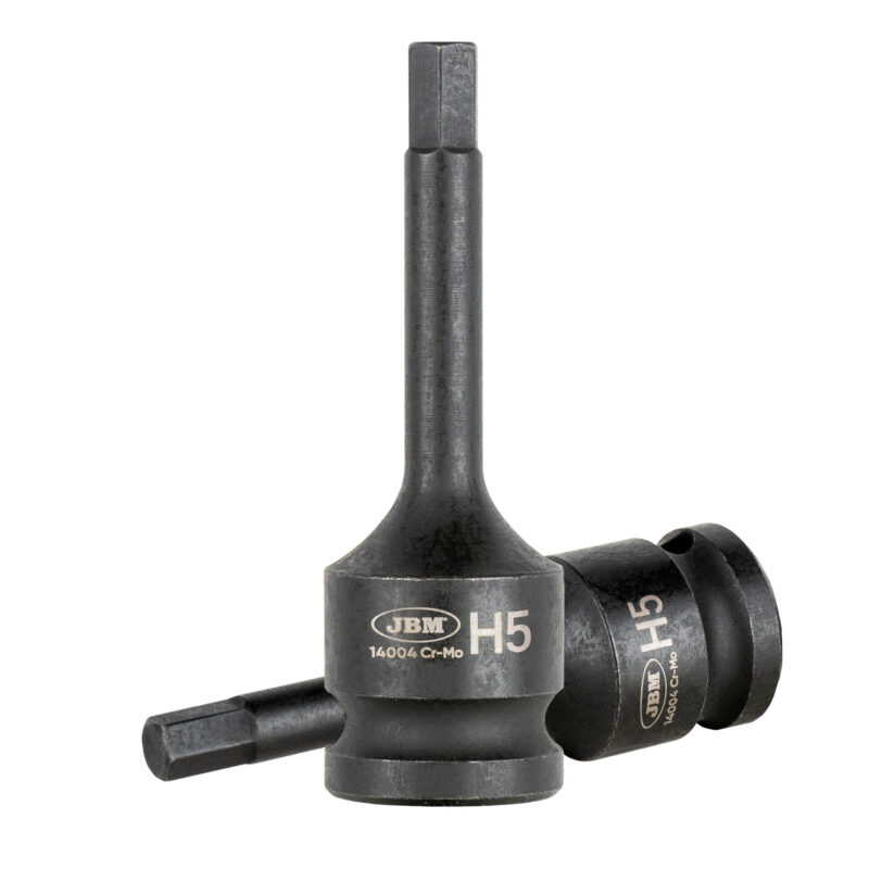 JBM PUNTA DE IMPACTO HEXAGONAL DE 1/2" 5MM