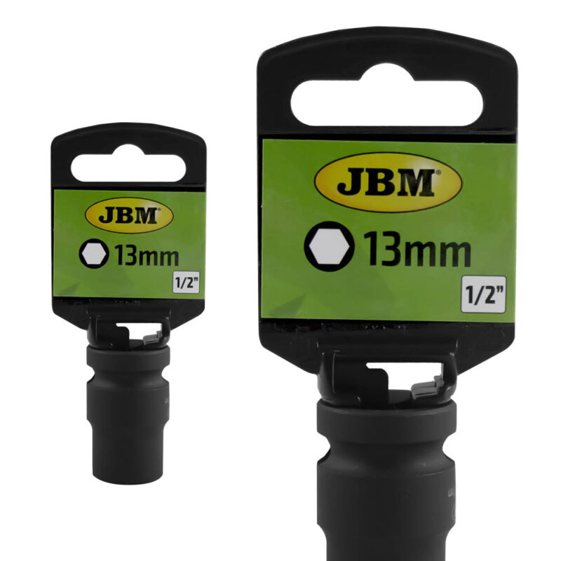 JBM VASO IMPACTO HEX. 1/2" 13MM