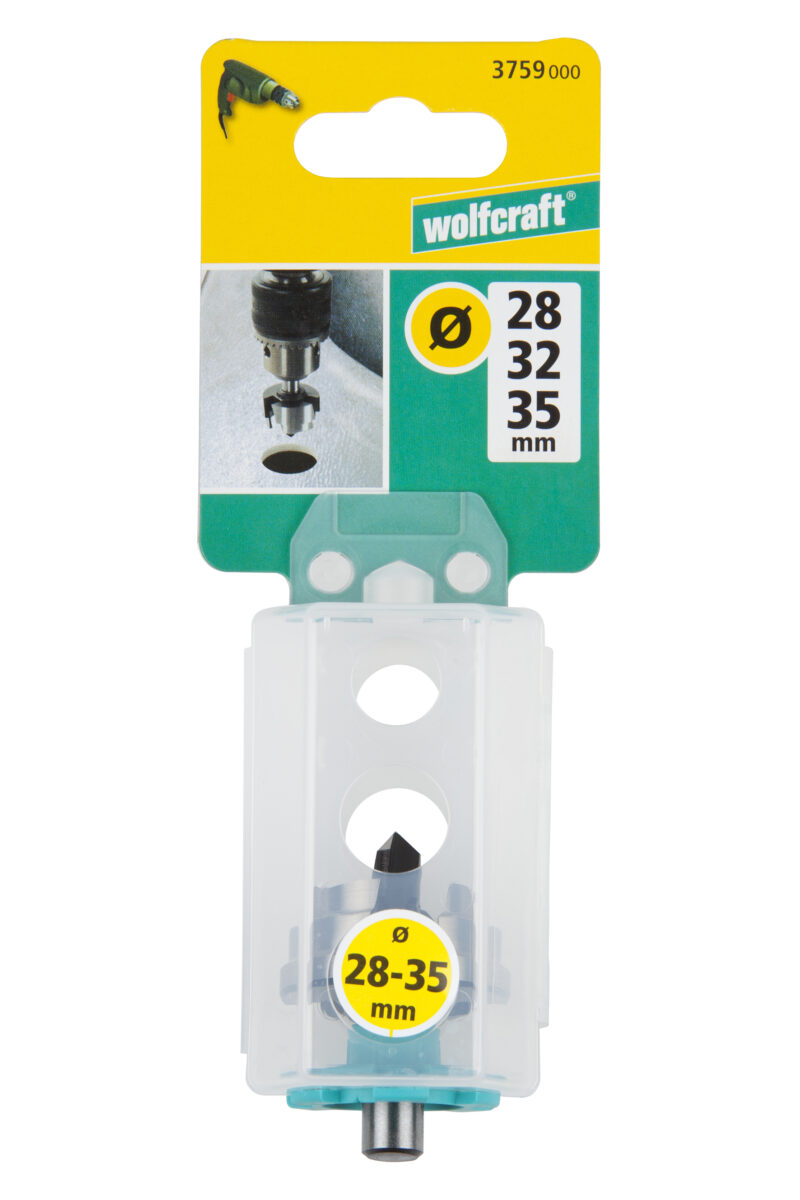 WOLFCRAFT 3759000 - 1 broca especial para PRFV Ø 28/32/35 mm - Imagen 2