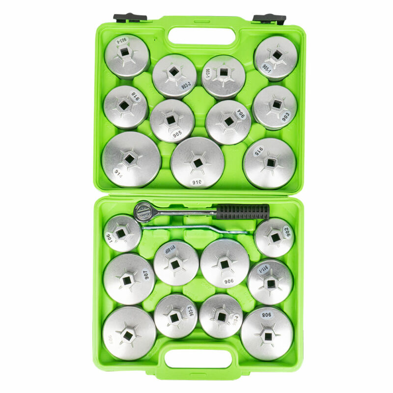 JBM JUEGO DE EXTRACTORES PARA FILTROS DE ACEITE / 23 PCS EN ALUMINIO - Imagen 3