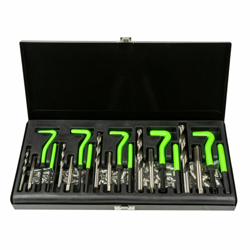 JBM KIT DE REPARACIÓN DE TUERCAS HELICOIDALES 115 PCS