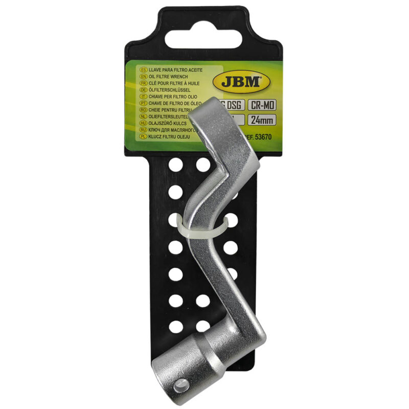 JBM LLAVE PARA FILTRO DE ACEITE PARA GRUPO VAG DSG 1/2” 24MM - Imagen 3