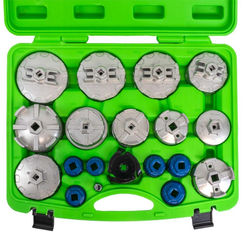 JBM JUEGO DE EXTRACTORES PARA FILTROS DE ACEITE / 19 PCS EN ALUMINIO - Imagen 4