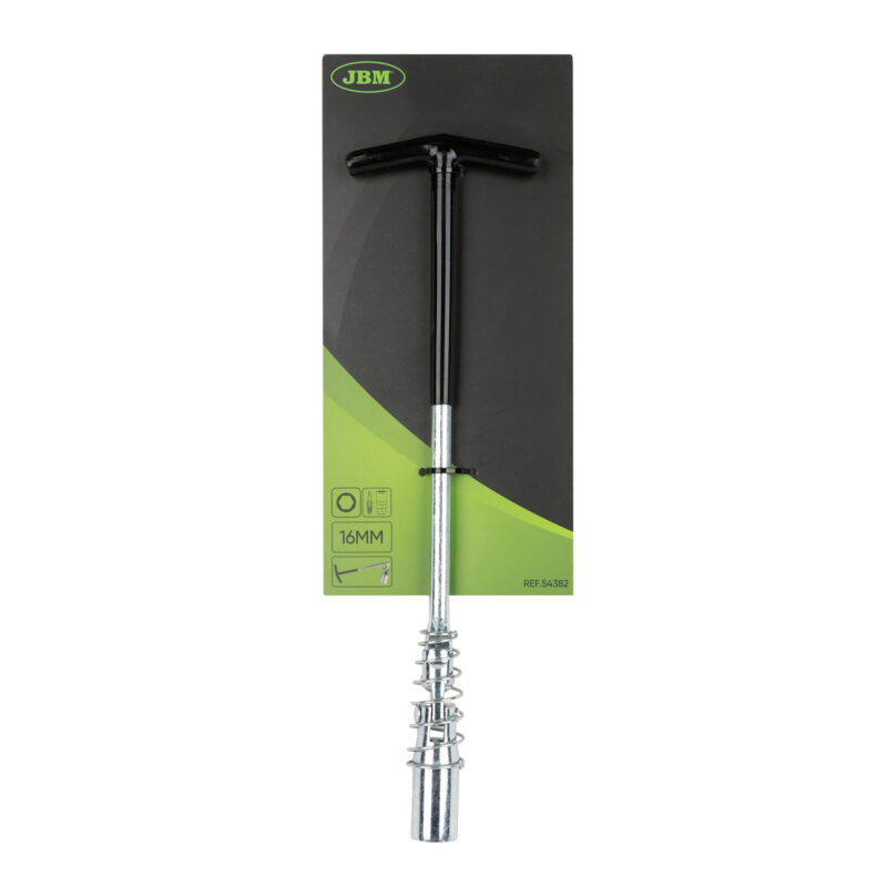 JBM LLAVE ARTICULADA PARA BUJÍAS 16MM - Imagen 4