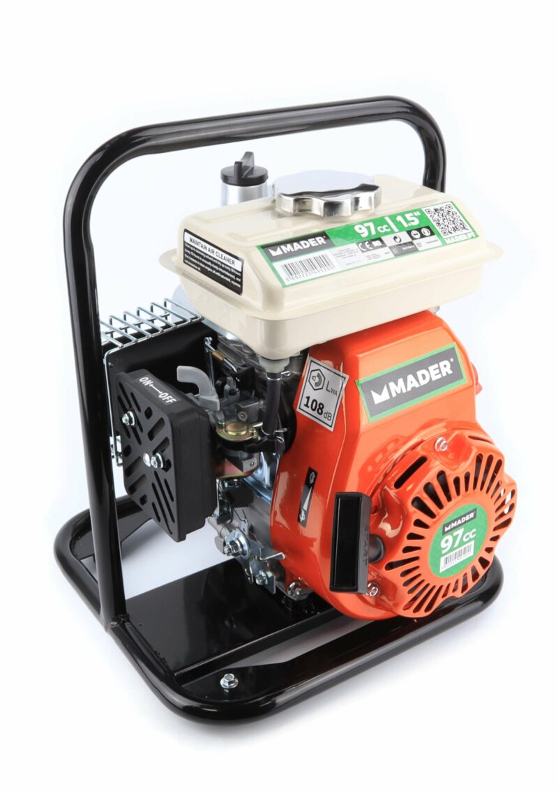 MADER 49520 - Motobomba, 97cc, 1.5", 14 m³/h - Imagen 5