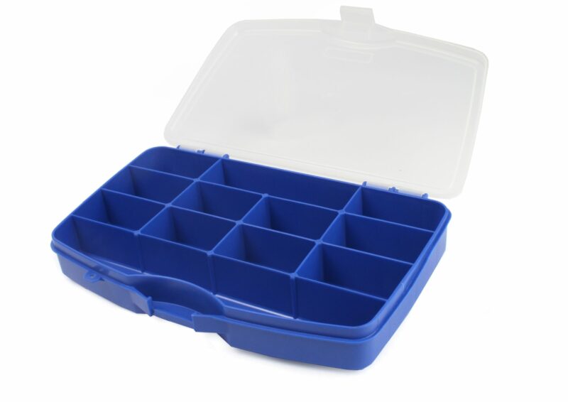 MADER 53768 - Caja Multiusos, Plastico, 2/12 - Imagen 2