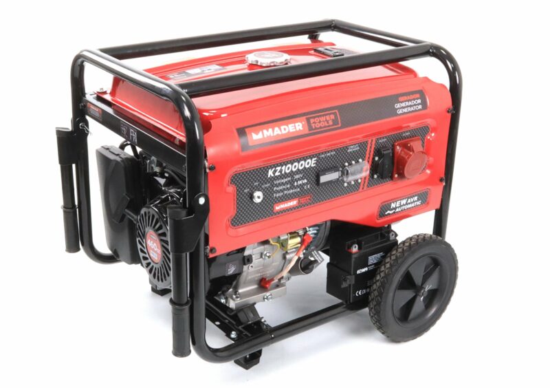 MADER 63608 - Generador, Trifásico, 8.5 kVA, Arranque Eléctrico