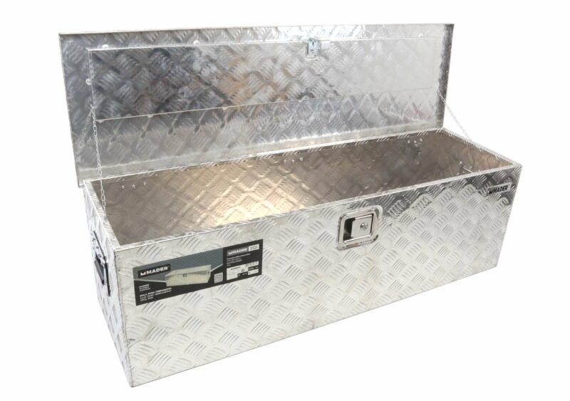 MADER 65287 - Caja Multiusos, Aluminio, Exterior, 1230x380x380mm