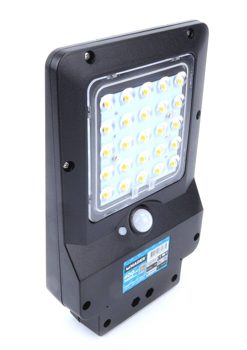 MADER 68083 - Luminaria Led, 400 Lm, Panel Solar - Imagen 5