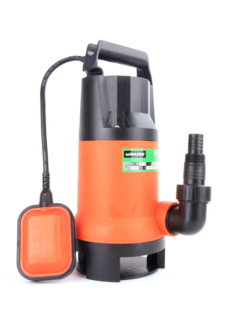 MADER 69056 - Bomba Drenaje, Aguas Súcias, 750W, 13000 L/h