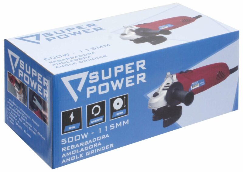 MADER 73171 - Amoladora 115mm, 500W - SUPER POWER - Imagen 2