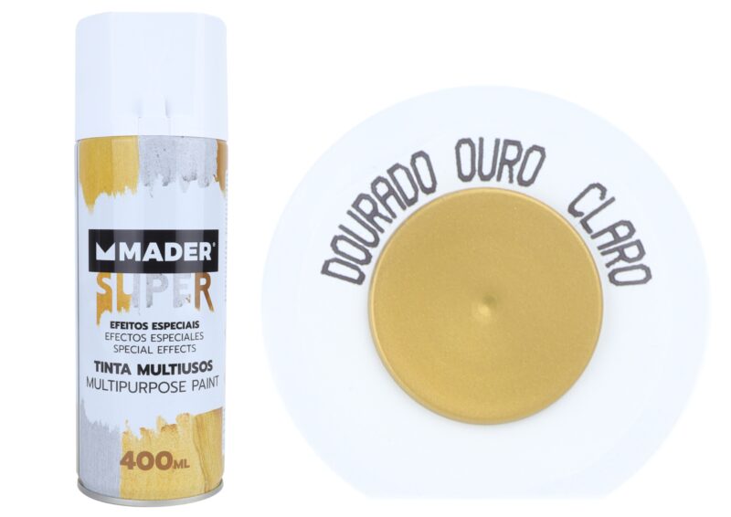 MADER 79795 - Spray Pintura, Efectos Especiales, Dorado, Ouro Claro