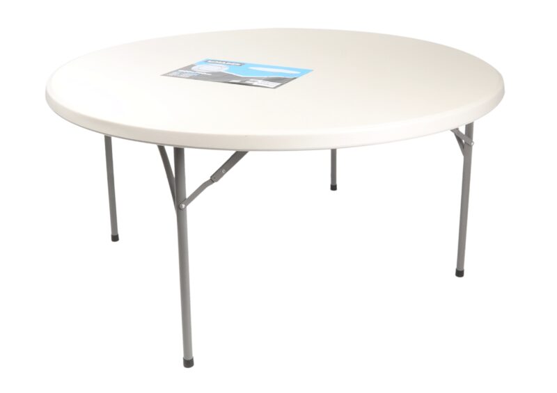 MADER 31316 - Mesa Plegable, Redonda, 150cm