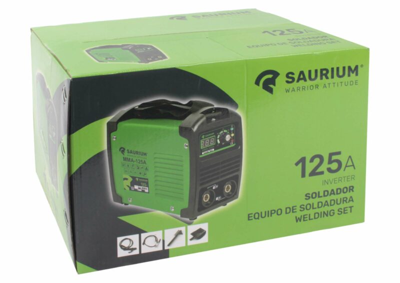 MADER 48480 - Equipo Soldadura Inverter, Anti Stick, 125A - SAURIUM® - Imagen 5