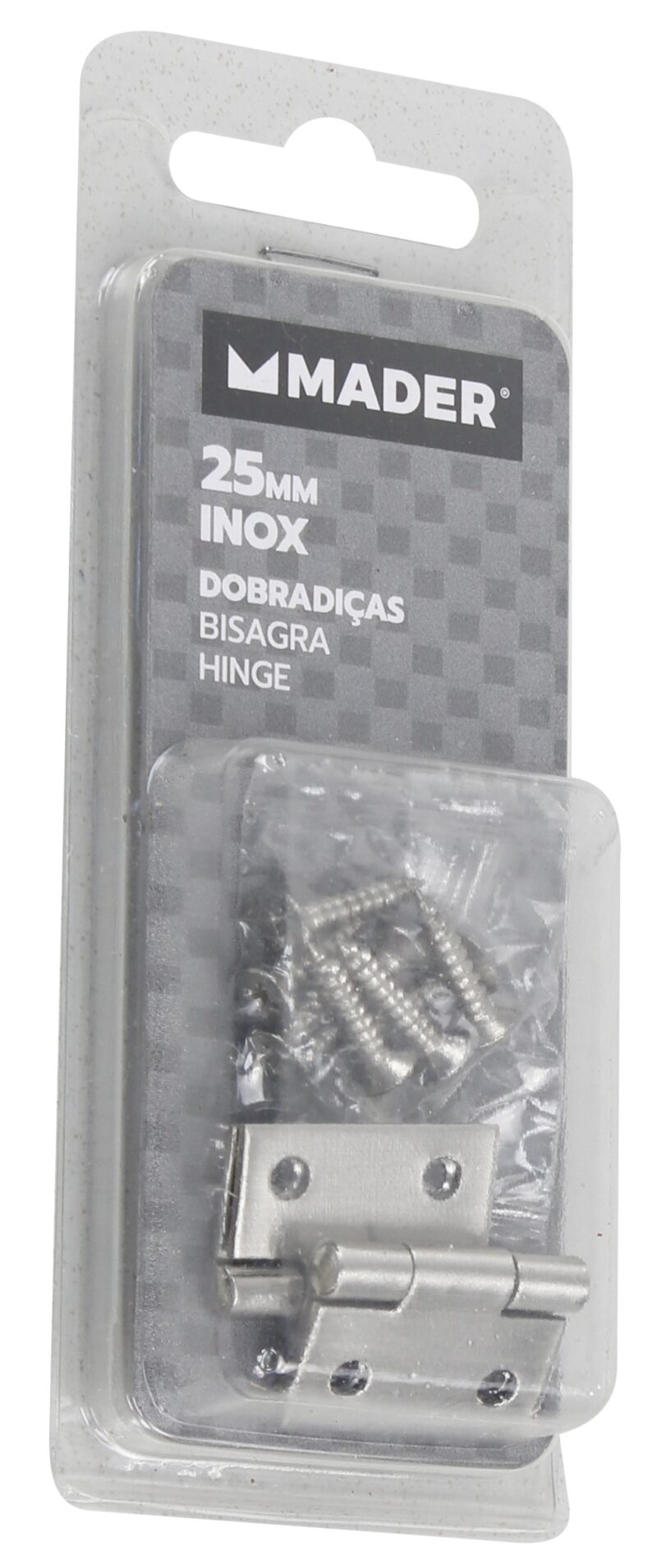 MADER 60257 - Bisagras, Inox, 25mm