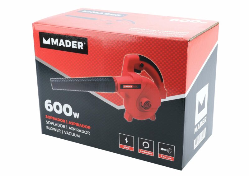 MADER 63340 - Soplador / Aspirador, 600W - Imagen 7