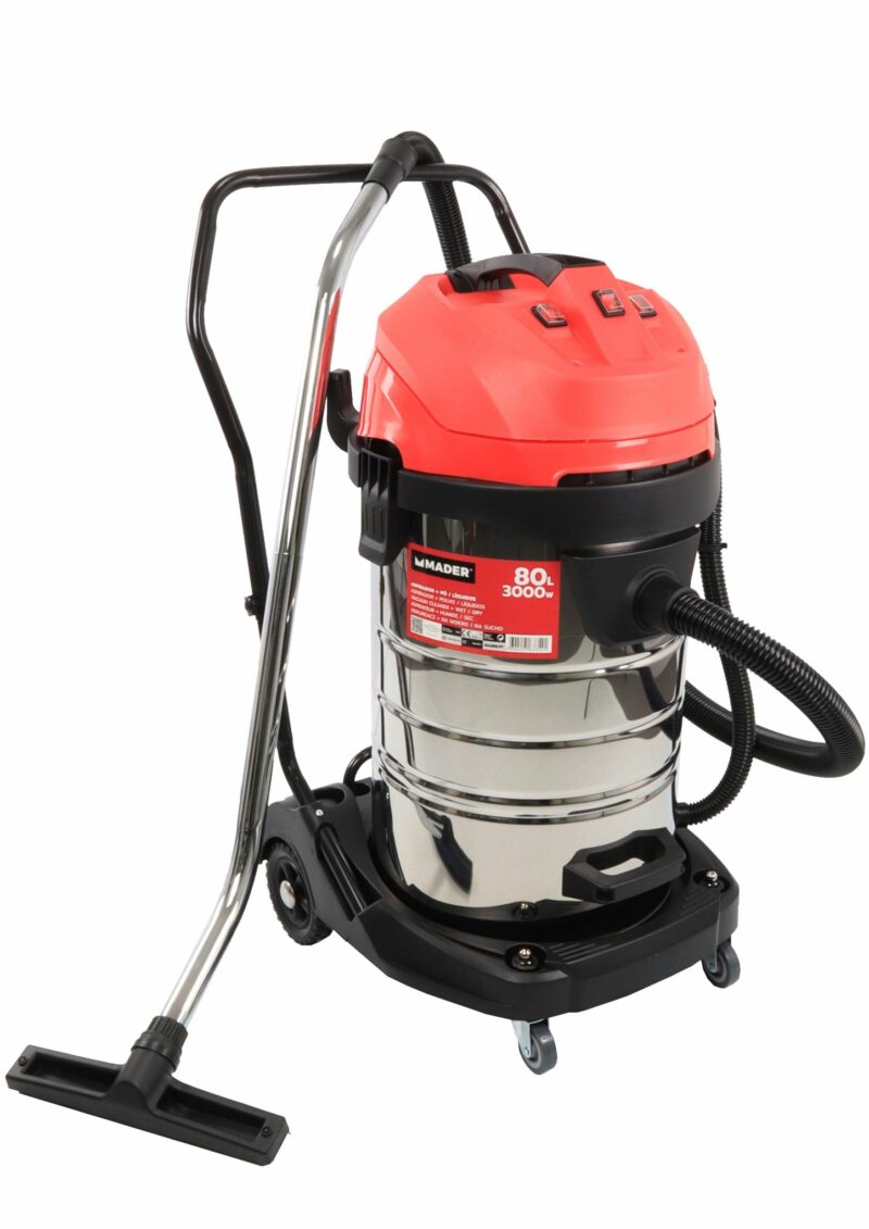 MADER 63354 - Aspirador Polvo / Liquidos, 80L, 3000W