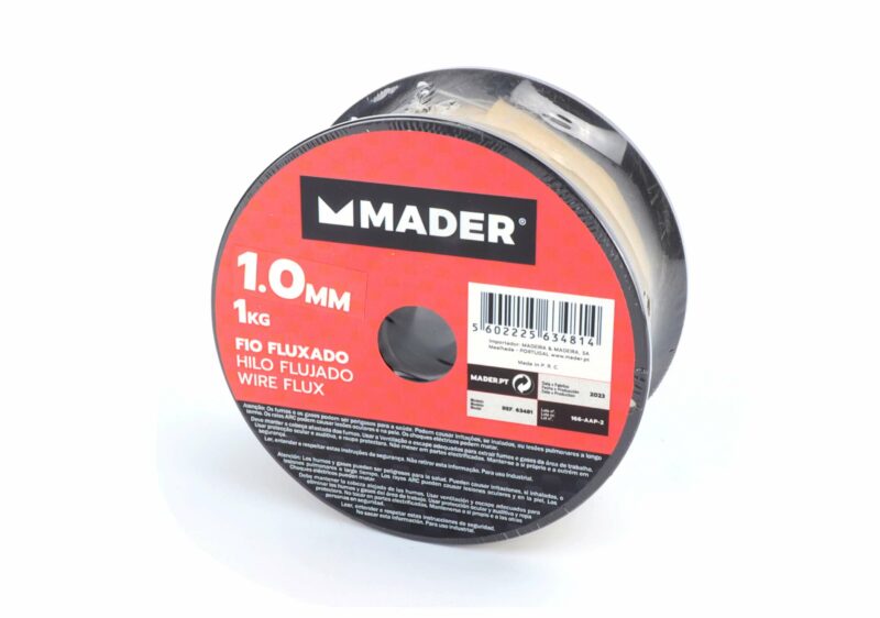 MADER 63481 - Hilo Soldar Fluxado, 1.0mm, 1Kg