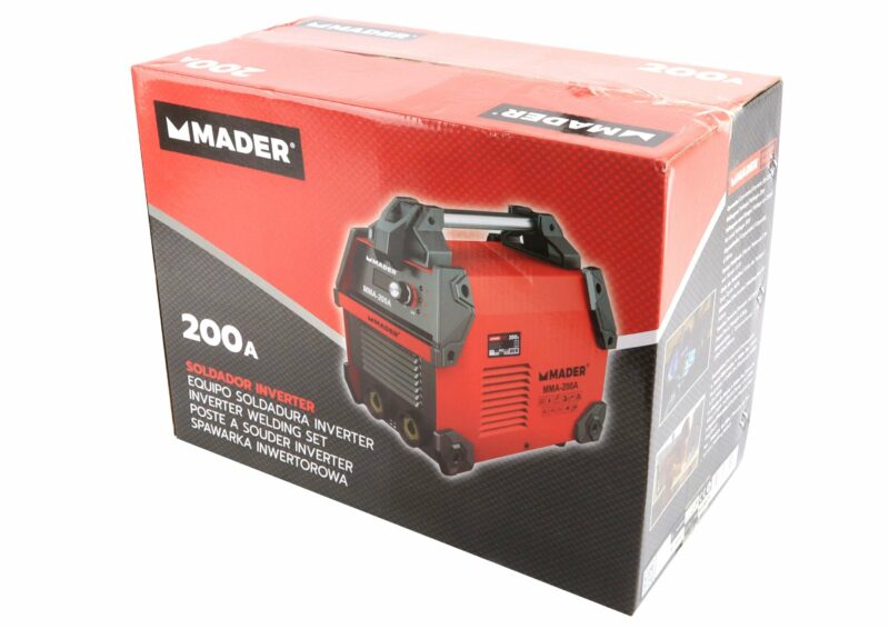 MADER 63502 - Equipo de Soldadura Inverter, Anti Stick, 200A - Imagen 4