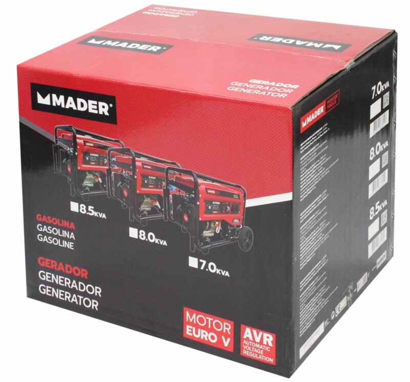 MADER 63605 - Generador, Monofásico, 8 Kva, Arranque Eléctrico - Imagen 7