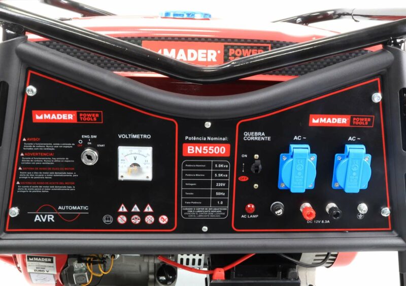 MADER 63611 - Generador, Monofásico, 5.5kVA - Imagen 6