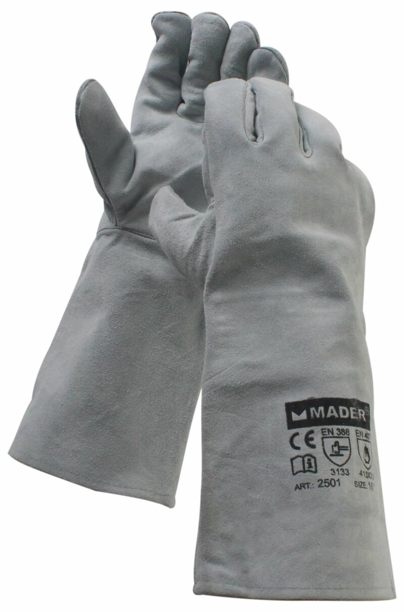 MADER 31295 - Guantes de Protección, en Piel, para Soldar