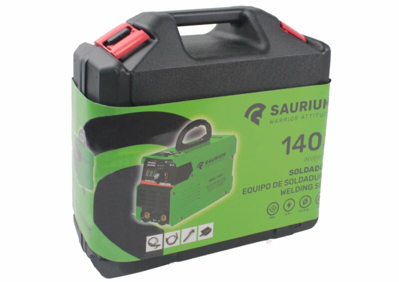 MADER 48481 - Equipo Soldadura Inverter, Anti Stick, 140A - SAURIUM® - Imagen 5