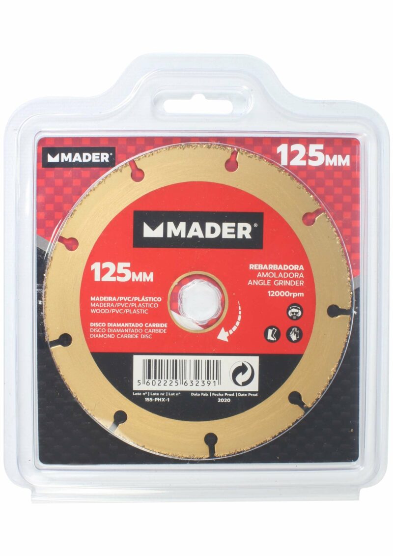 MADER 63239 - Disco Diamantado Carbide, 125mm - Imagen 2