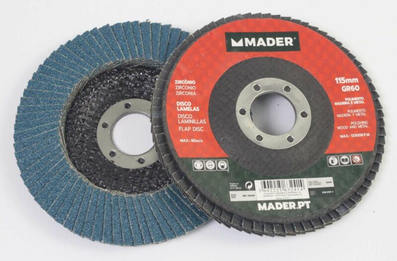 MADER 63241 - Disco Laminillas, Zirconio, 115mm, GR60