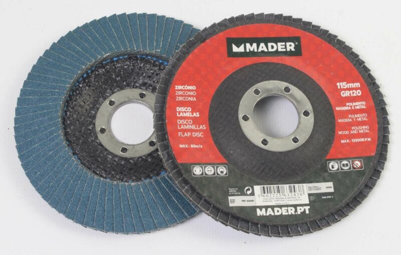 MADER 63243 - Disco Laminillas, Zirconio, 115mm, GR120