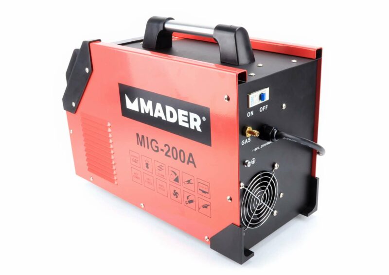 MADER 63470 - Equipo Soldadura Inverter, Anti Stick, 3IN1, 200A - Imagen 4