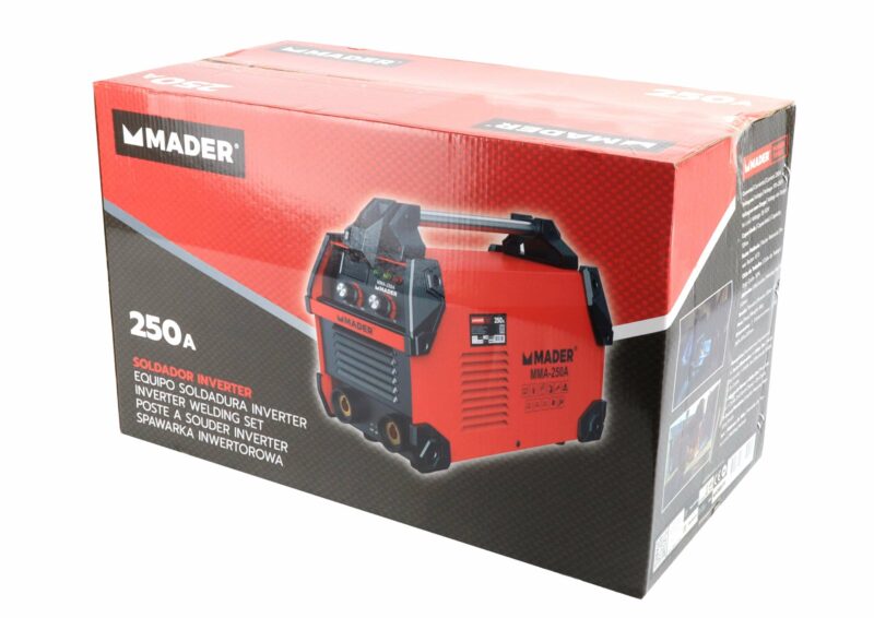 MADER 63510 - Equipo de Soldadura Inverter, Anti Stick, 250A - Imagen 4