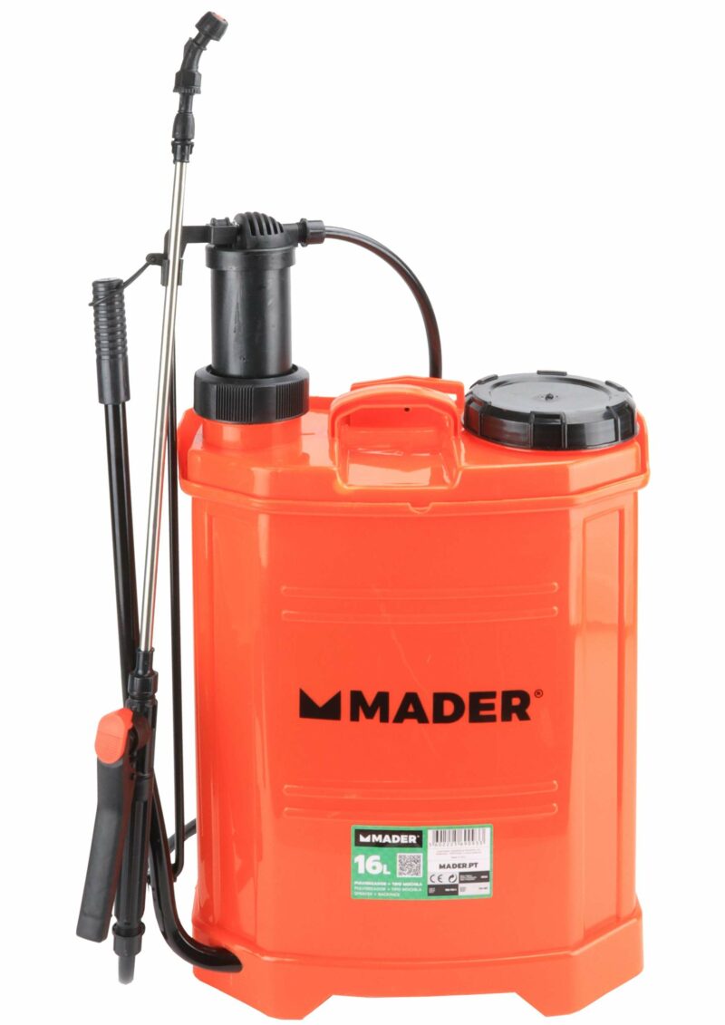 MADER 69093 - Pulverizador, Manual, 16L, Mochila