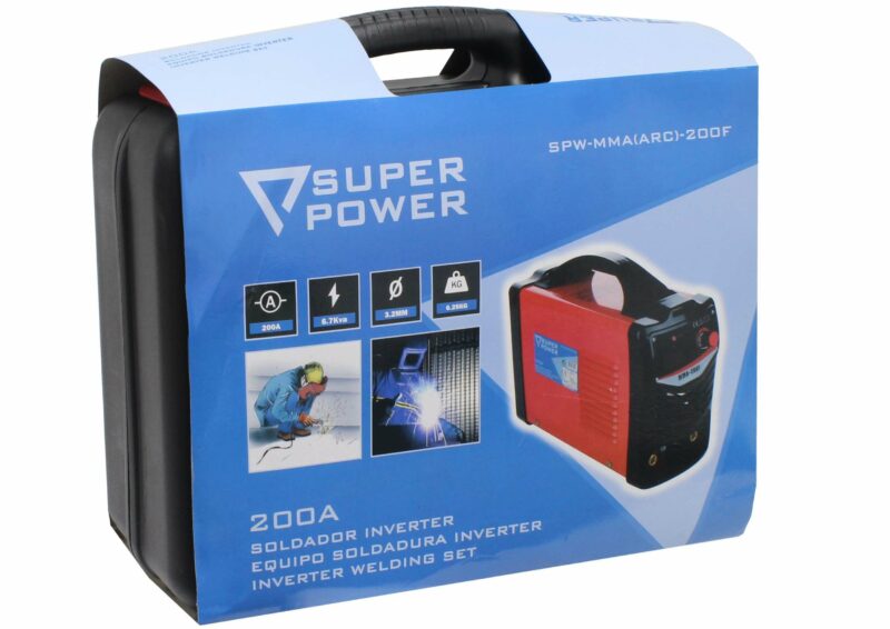 MADER 73210 - Equipo de Soldadura Inverter, 200A - SUPER POWER - Imagen 5