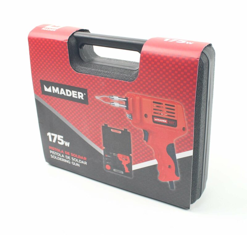 MADER 96031 - Pistola de Soldar, 175W, 5Un - Imagen 3