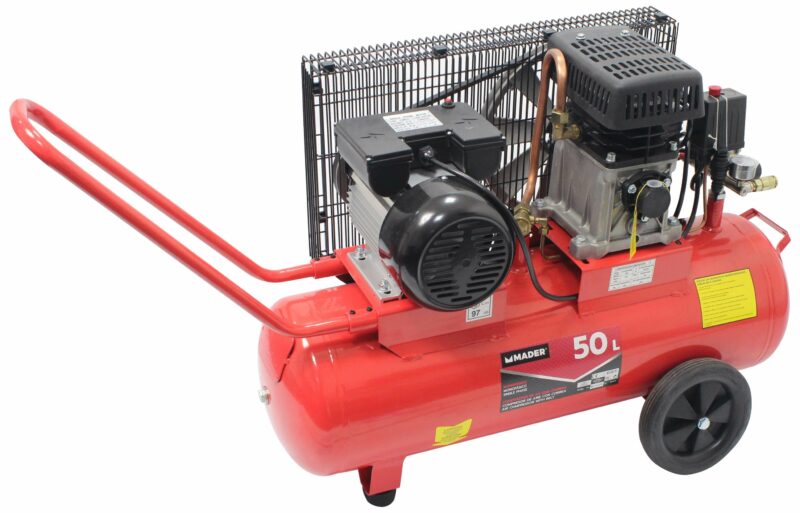 MADER 09354 - Compresor de Aire, Correa, 50L, 2.75hp