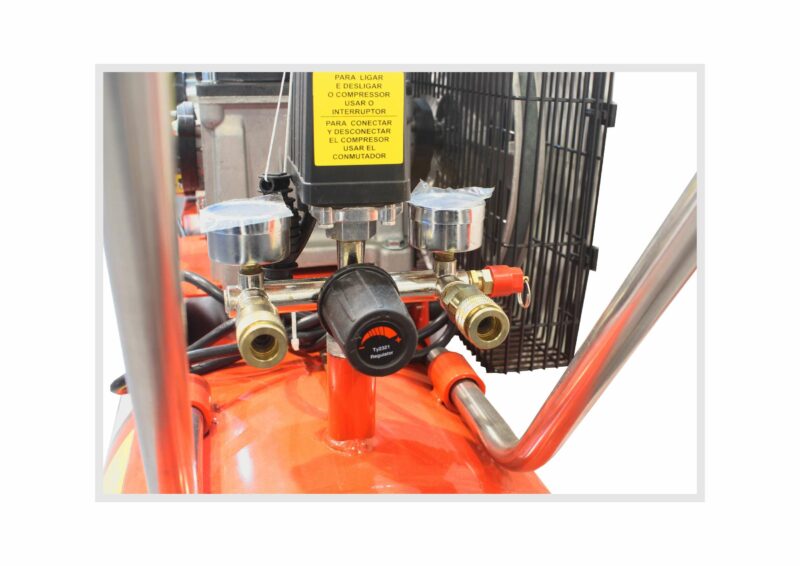 MADER 09360 - Compresor de Aire, Correa, 100L, 3hp - Imagen 4