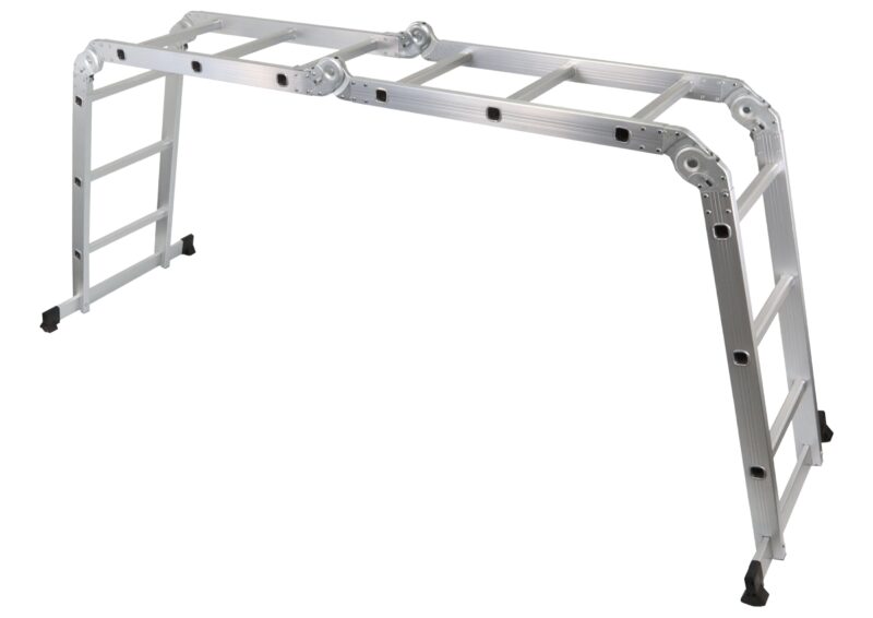 MADER 10085 - Escalera Multiusos, Articulada, 4x3P, Aluminio - Imagen 4