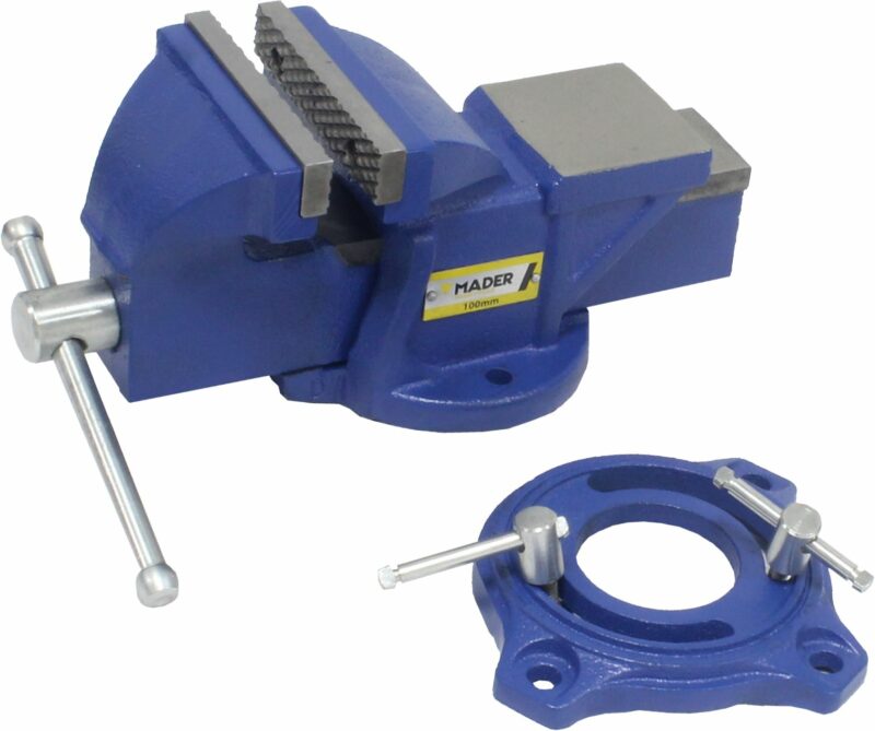 MADER 23153 - Tornillo de Banco, 150mm, Base Giratoria - Imagen 2