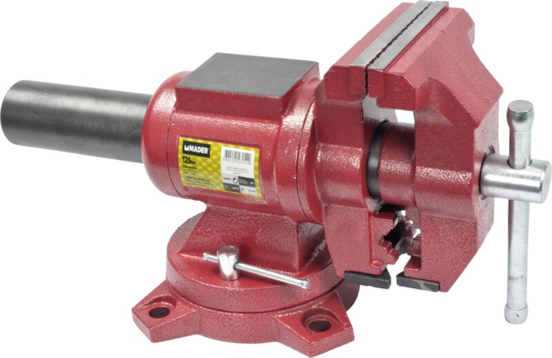 MADER 23154 - Tornillo de Banco, 125mm, Multifunciones - Imagen 2