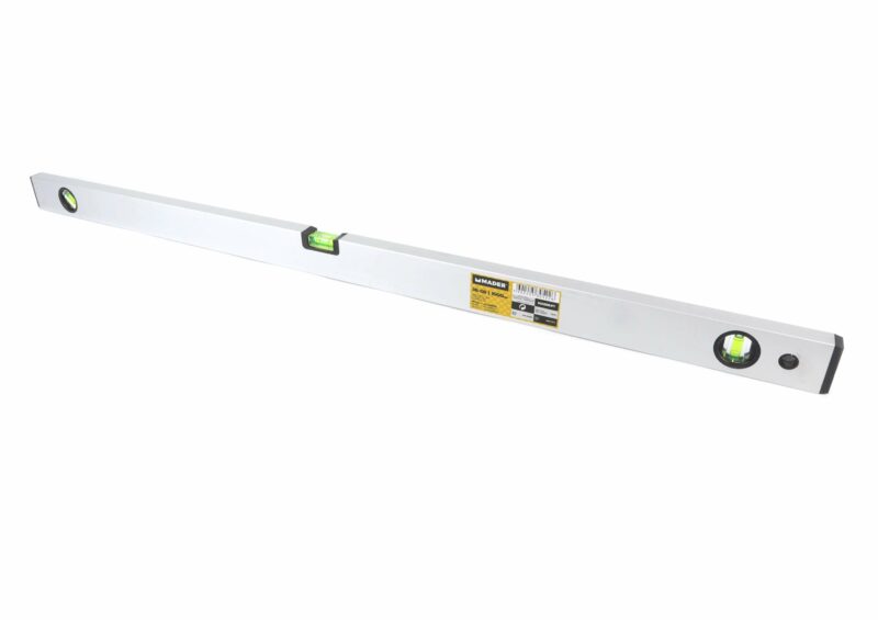 MADER 30522 - Nivel de Aluminio, 3 Borbujas, 100cm - Imagen 6